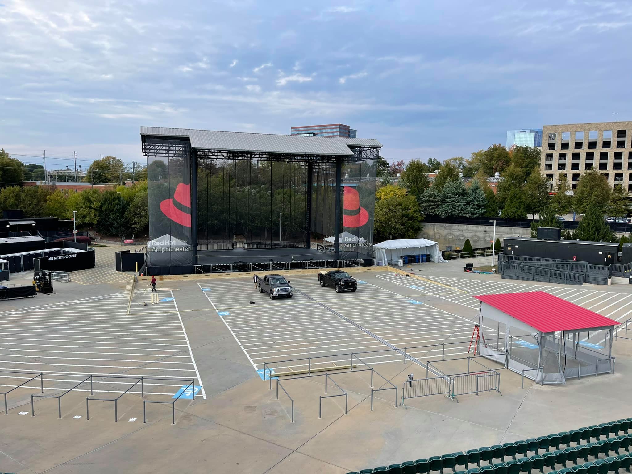 Commercial Construction project Wake Forest NC exterior build